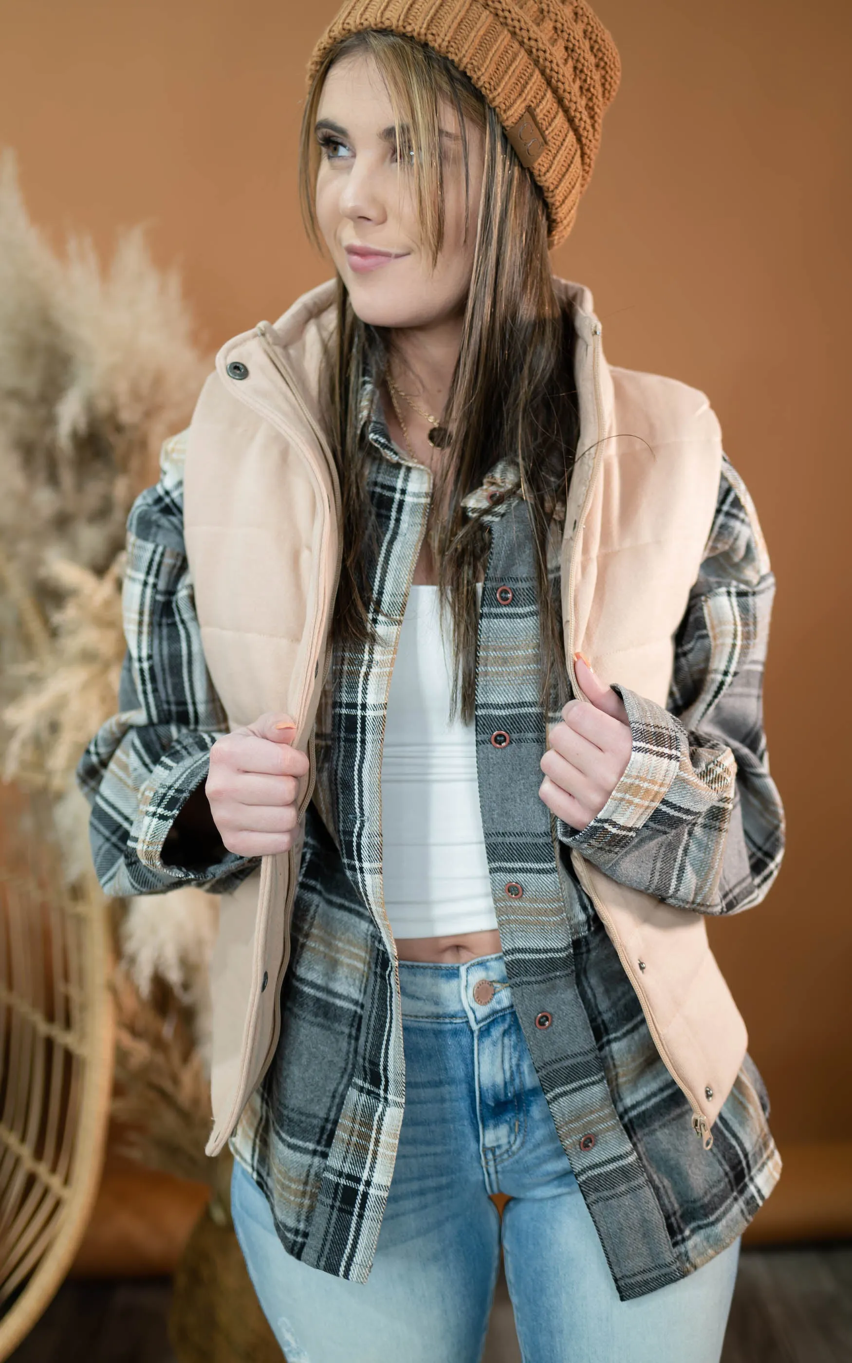 Quilted Vest - Final Sale