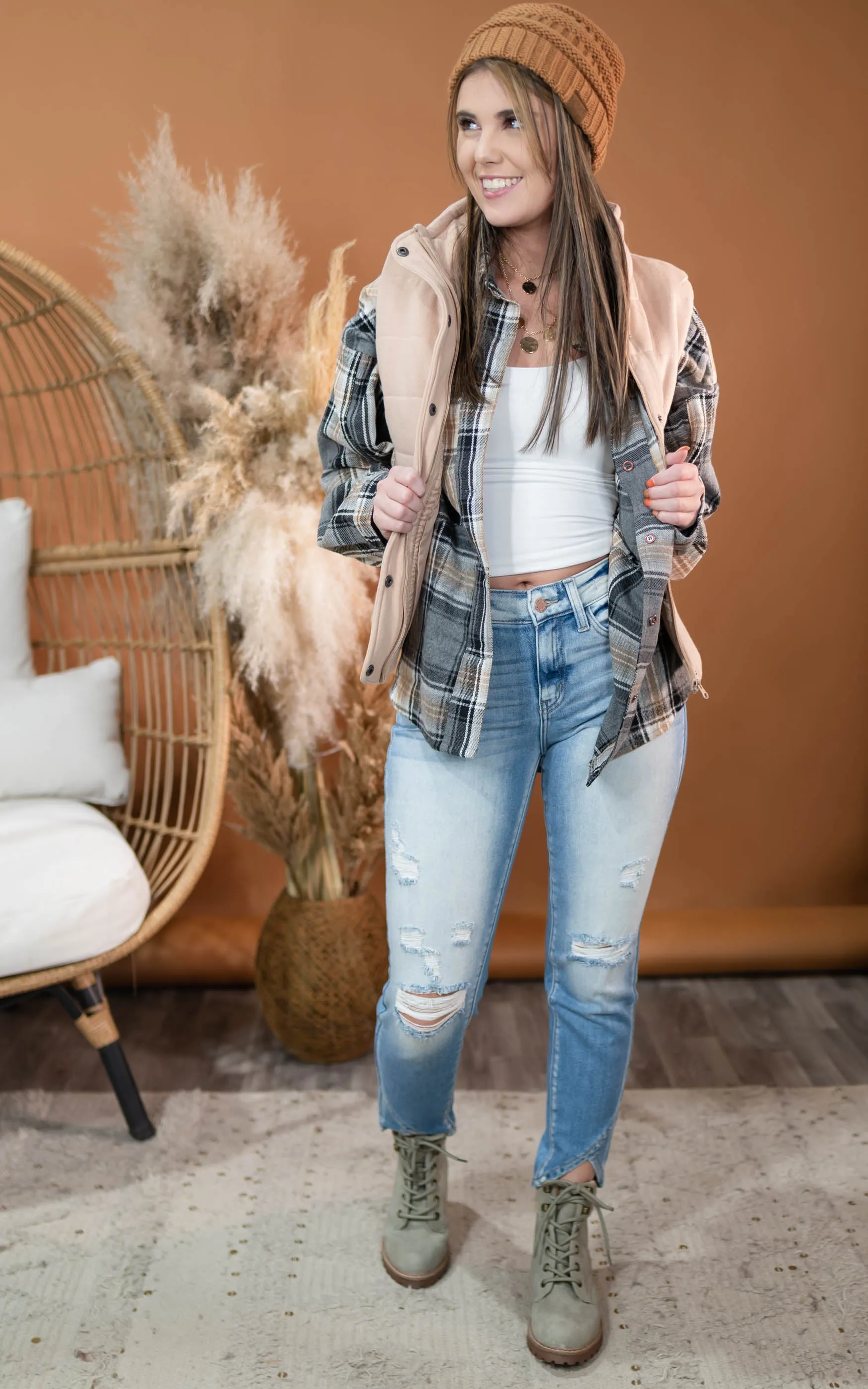 Quilted Vest - Final Sale
