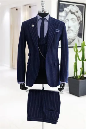 Suzhoufashion Fallyn Black Jacquard Shawl Lapel Two Pieces Wedding Men Suits