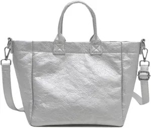 Tote Bag for Women Letter Print Work Tote Bag Large Kraft Paper Handbag 2024 Favorite Tote Bag