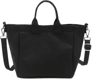 Tote Bag for Women Letter Print Work Tote Bag Large Kraft Paper Handbag 2024 Favorite Tote Bag