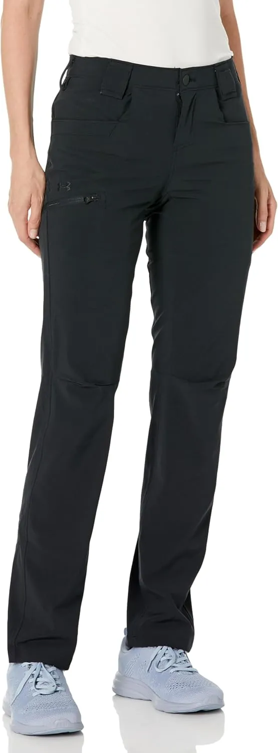 Under Armour Womens Defender Pants, (001) Black / / Black, 14
