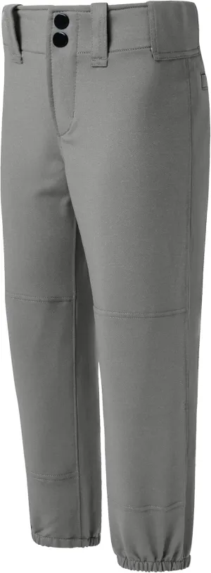 Willit Girls' Softball Pants Kids' Youth Baseball Pant Belted Low Rise Fastpitch Pants with Pockets