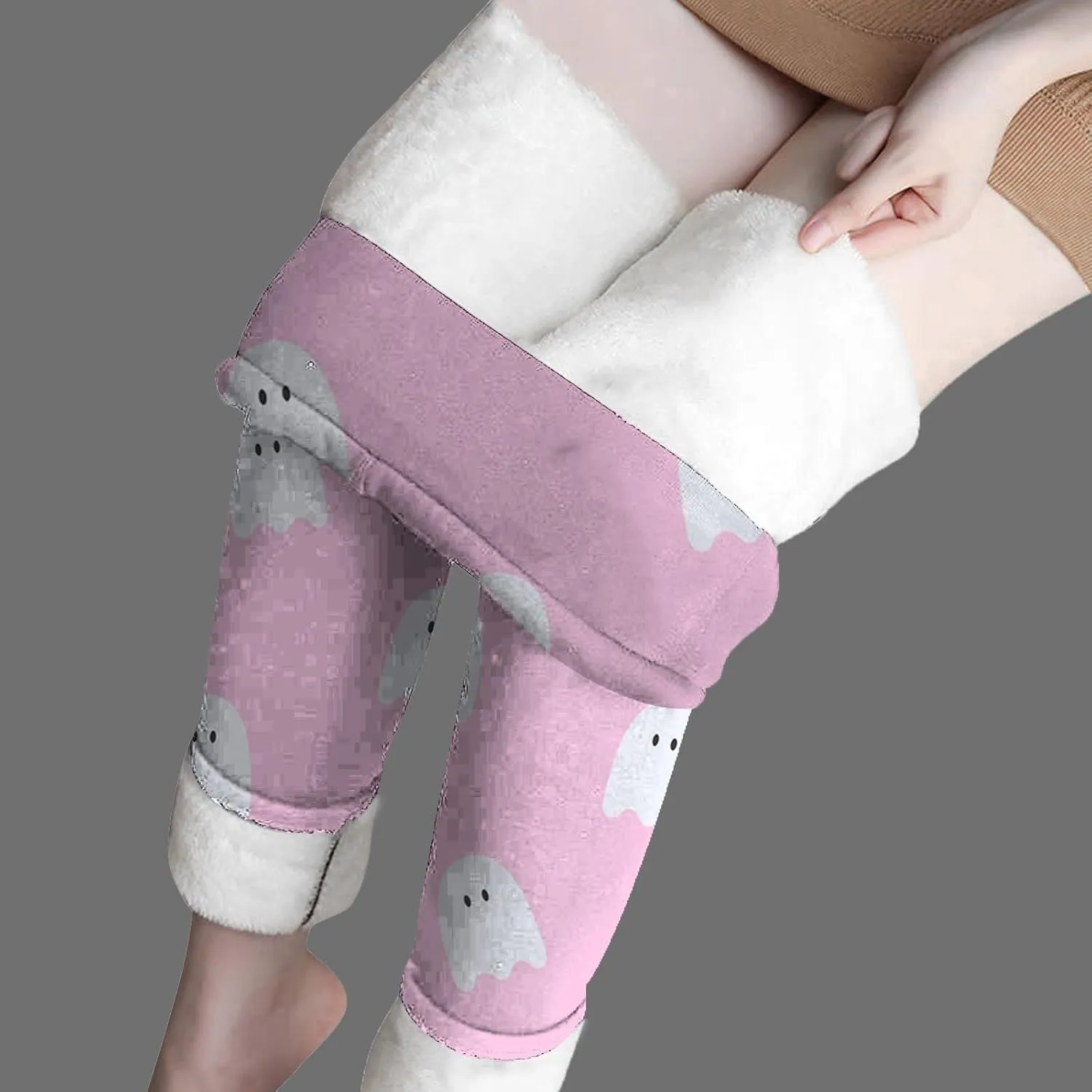 Women's Activewear Leggings Halloween Print Cute Style Leggings Workout Leggings for Women 4 Way Stretch Flare