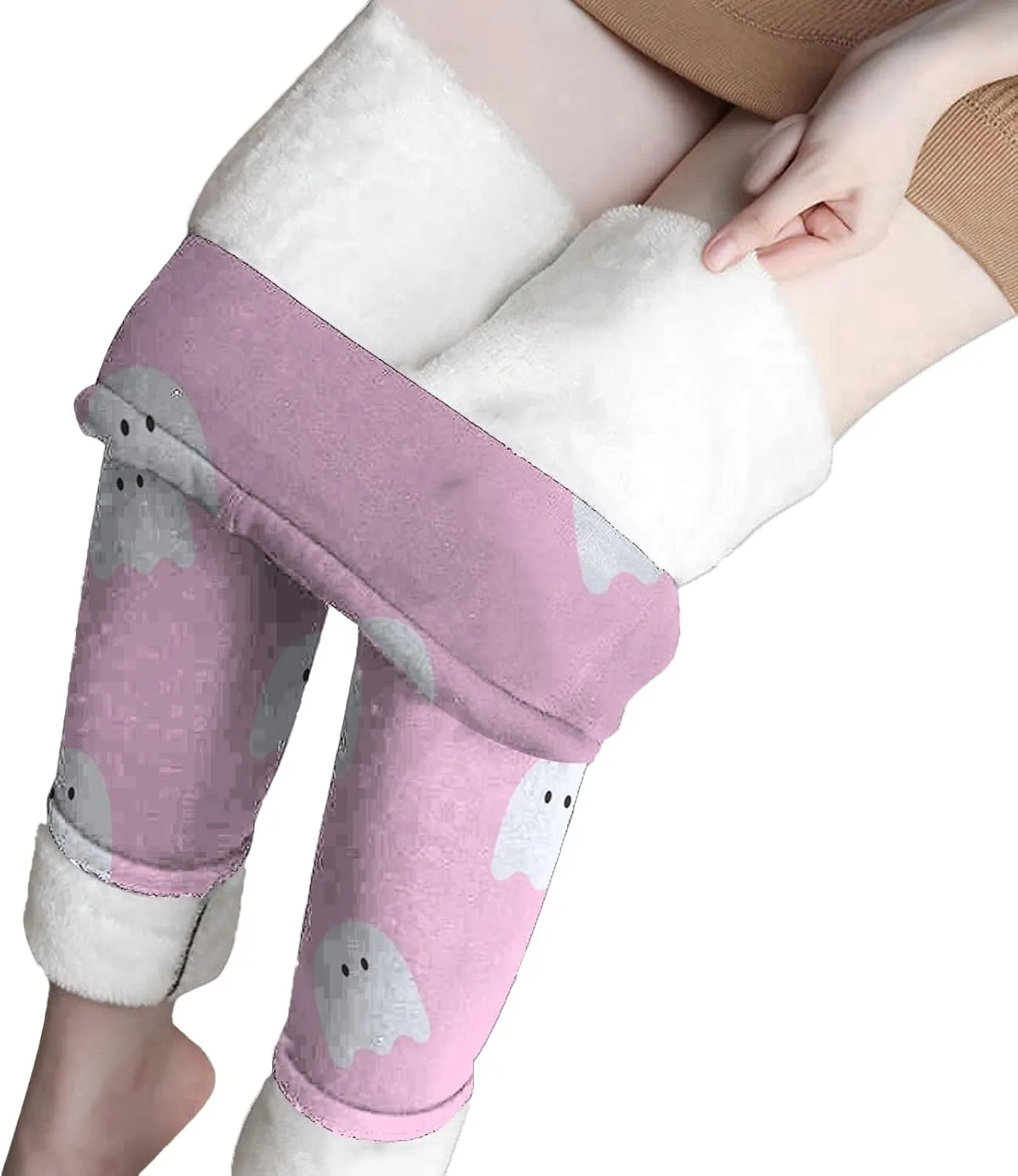 Women's Activewear Leggings Halloween Print Cute Style Leggings Workout Leggings for Women 4 Way Stretch Flare