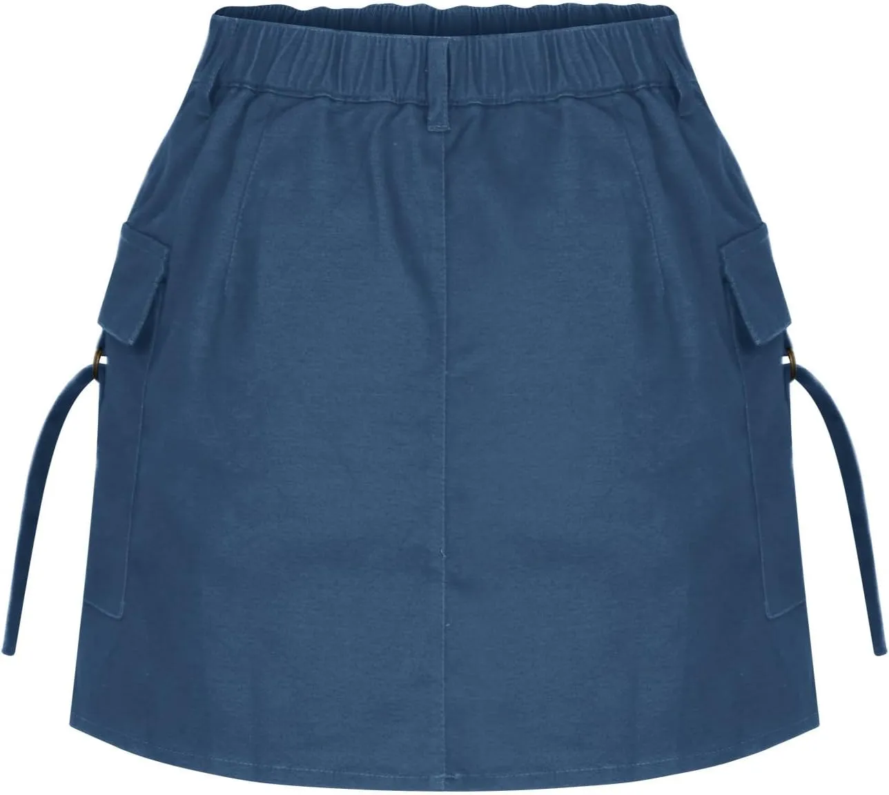 Women's Cargo Skirt Casual Wrap Bodycon Pockets Skirts Solid Color Low Waisted Pure Comfort Skirt 2025 Outfits