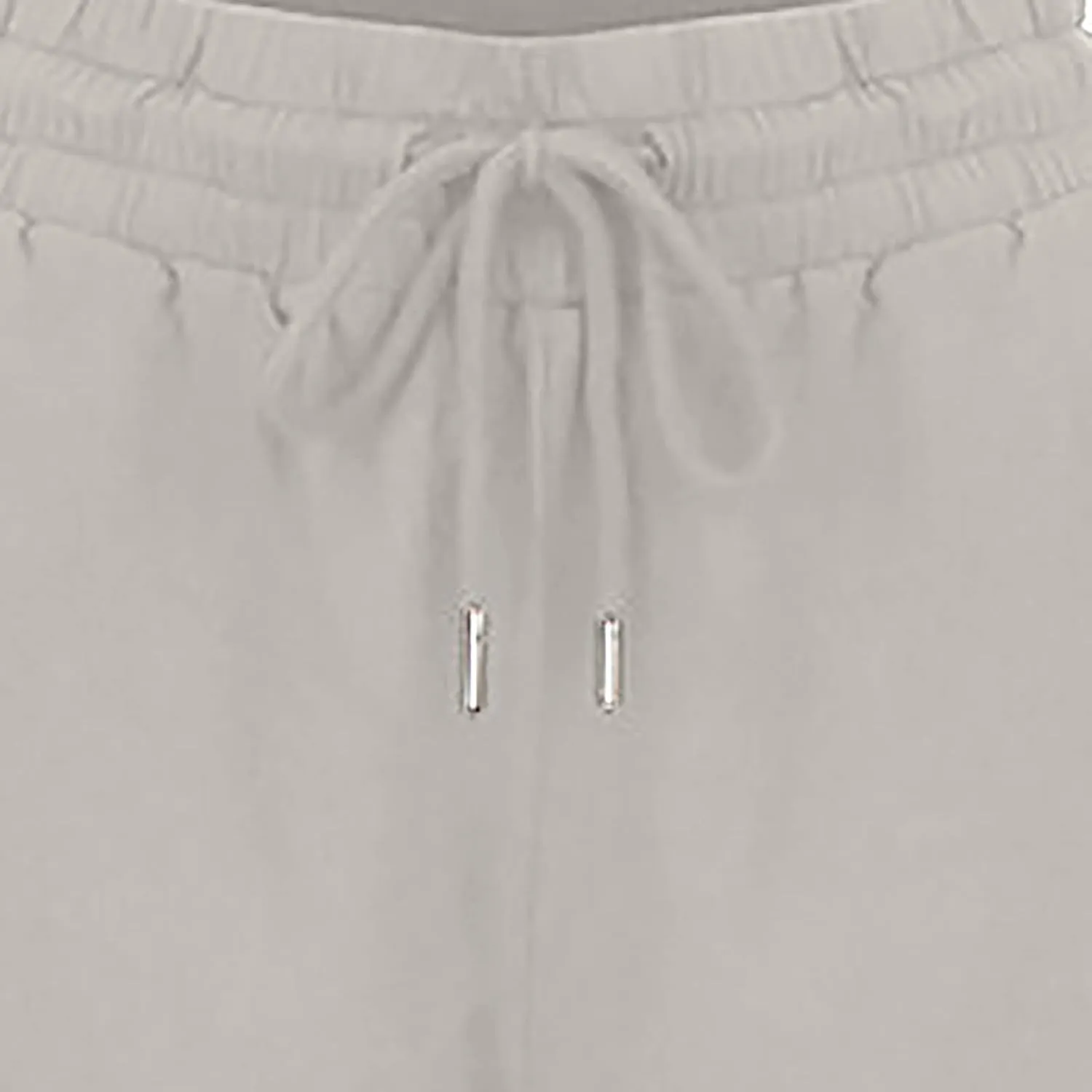 Womens Causal Summer Pants 2024 Elastic High Waist Drawstring Lounge Pant Straight Leg Beach Vacation Trousers