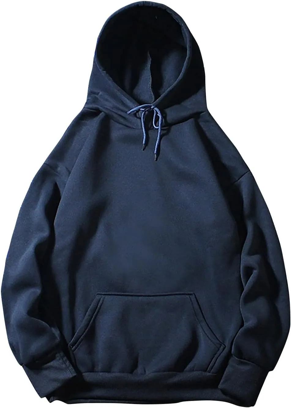 Women's Oversized Hoodies Lightweight Sweatshirts for Women 2024 Fall Solid Long Sleeve Pullover Tops with Pocket