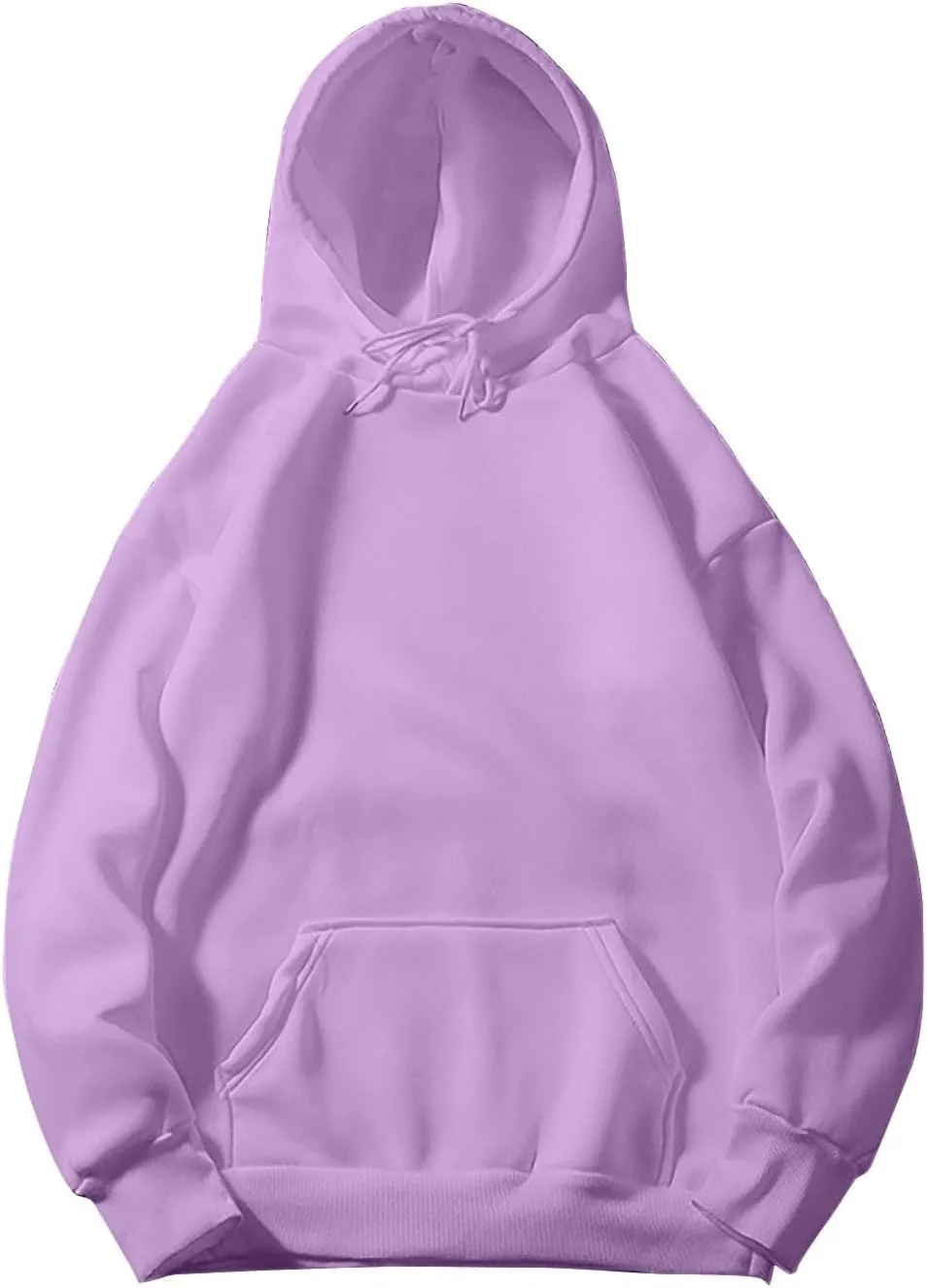 Women's Oversized Hoodies Lightweight Sweatshirts for Women 2024 Fall Solid Long Sleeve Pullover Tops with Pocket