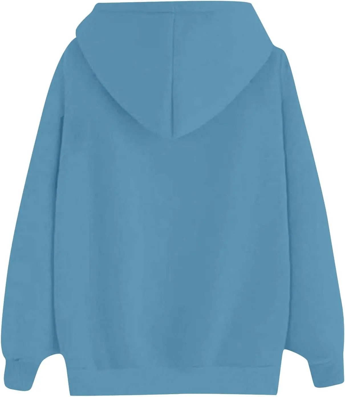 Womens Oversized Hoodies Sweatshirt Solid Color Pullover Fall Winter Outfits Casual Long Sleeve Tops