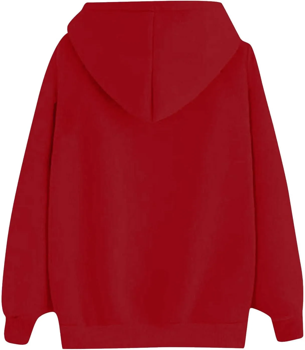 Womens Oversized Hoodies Sweatshirt Solid Color Pullover Fall Winter Outfits Casual Long Sleeve Tops