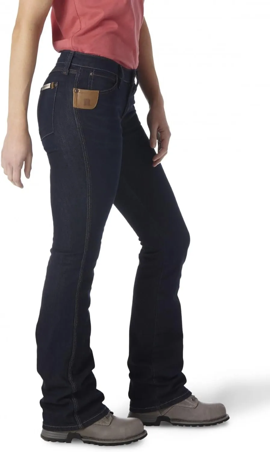 Wrangler Women's Riggs Workwear 5 Pocket Boot Cut Jeans