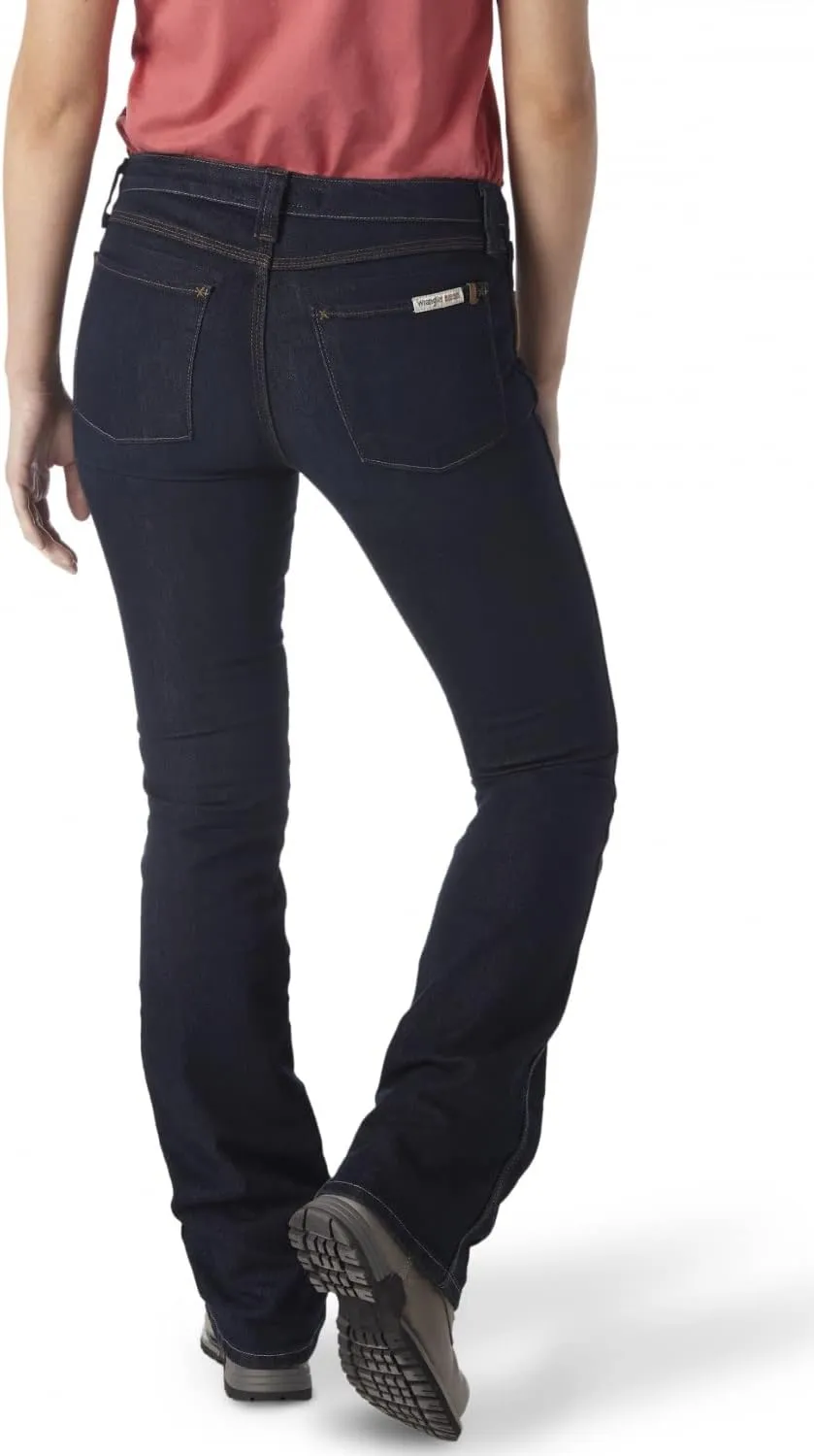 Wrangler Women's Riggs Workwear 5 Pocket Boot Cut Jeans