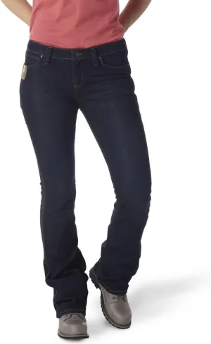 Wrangler Women's Riggs Workwear 5 Pocket Boot Cut Jeans