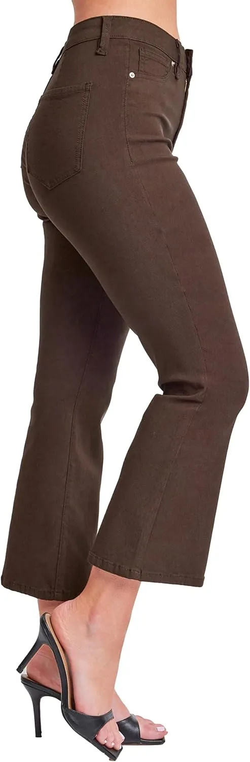 YMI Women's Hyperstretch Cropped Straight Leg