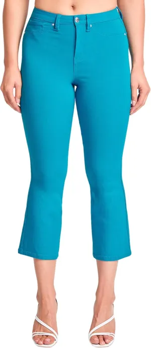 YMI Women's Hyperstretch Cropped Straight Leg