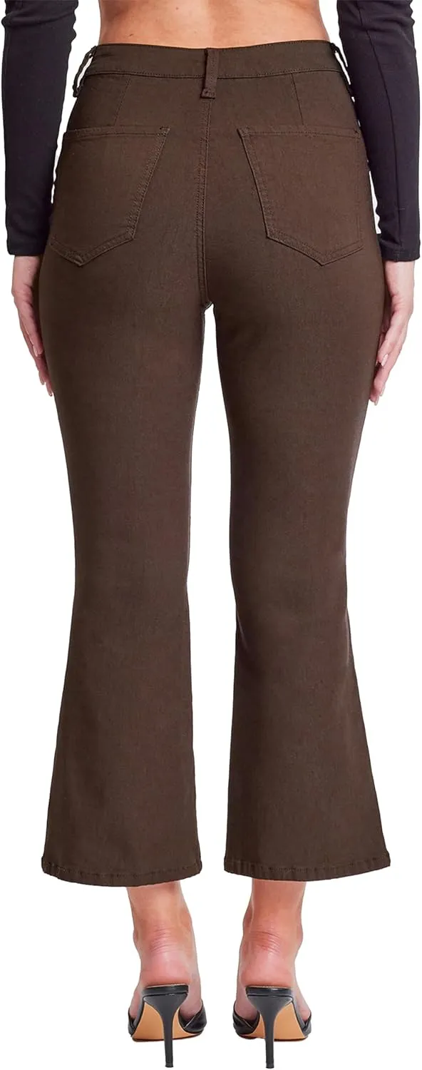 YMI Women's Hyperstretch Cropped Straight Leg