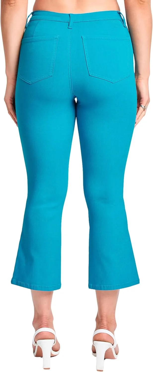 YMI Women's Hyperstretch Cropped Straight Leg