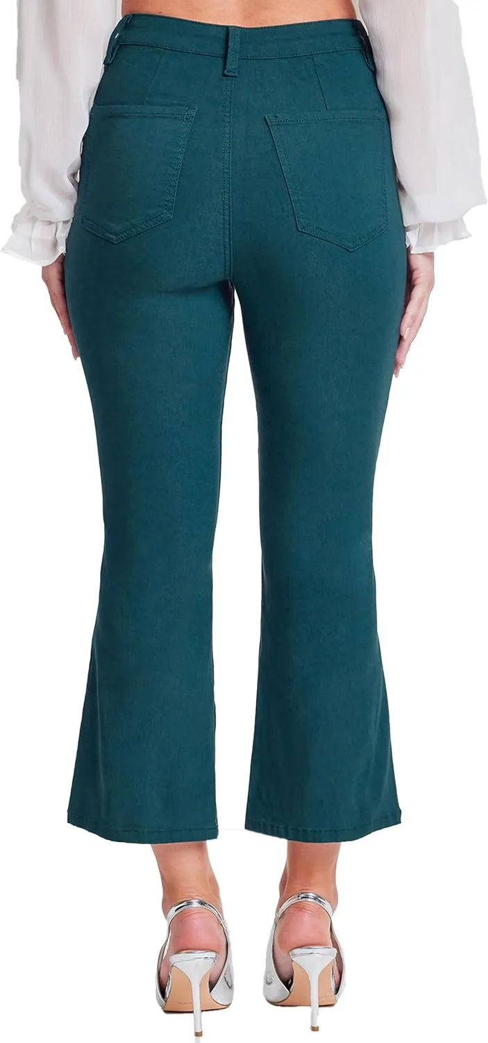 YMI Women's Hyperstretch Cropped Straight Leg